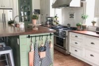 Casual diy farmhouse kitchen decor ideas to apply asap 42