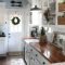 Casual diy farmhouse kitchen decor ideas to apply asap 54
