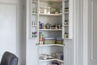 Catchy kitchen pantry design ideas18