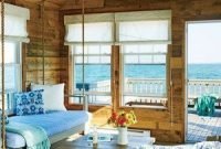 Inspiring living room ideas with beachy and coastal style05