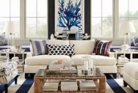 Inspiring living room ideas with beachy and coastal style08