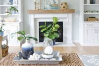 Inspiring living room ideas with beachy and coastal style10