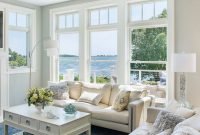 Inspiring living room ideas with beachy and coastal style16
