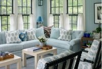 Inspiring living room ideas with beachy and coastal style41