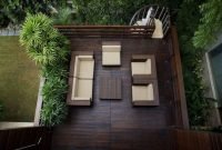 Inspiring wooden floor design ideas on balcony for your apartment 22
