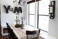 Interesting dinning table design ideas for small room06