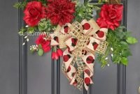 Pretty hang wreath ideas in door for summer time 08