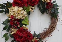 Pretty hang wreath ideas in door for summer time 23