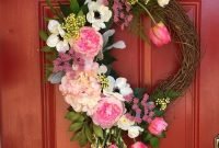 Pretty hang wreath ideas in door for summer time 25