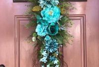 Pretty hang wreath ideas in door for summer time 27