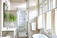Relaxing bathroom design ideas with go green concept17