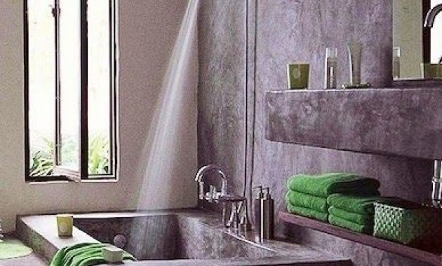 Relaxing bathroom design ideas with go green concept39