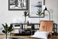 Rustic minimalist storage ideas for living rooms03