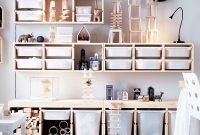 Rustic minimalist storage ideas for living rooms25