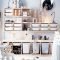 Rustic minimalist storage ideas for living rooms25