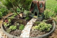Stytlish miniature fairy garden ideas25