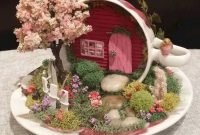 Stytlish miniature fairy garden ideas27