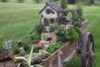 Stytlish miniature fairy garden ideas35