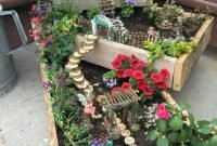 Stytlish miniature fairy garden ideas43