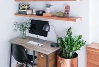 Unusual home office decoration ideas for you 11