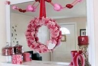 Beautiful home interior design ideas with the concept of valentines day21