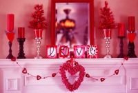 Beautiful home interior design ideas with the concept of valentines day22