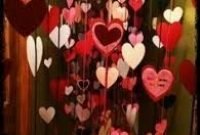 Beautiful home interior design ideas with the concept of valentines day25