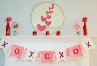 Beautiful home interior design ideas with the concept of valentines day30