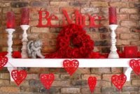Beautiful home interior design ideas with the concept of valentines day32