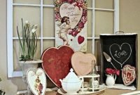 Beautiful home interior design ideas with the concept of valentines day38