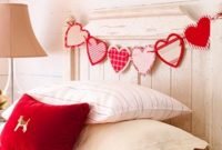 Beautiful home interior design ideas with the concept of valentines day39