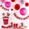 Beautiful home interior design ideas with the concept of valentines day41