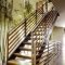 Classy indoor home stairs design ideas for home14