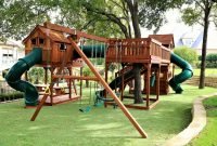 Cool childrens playground design ideas for home garden08