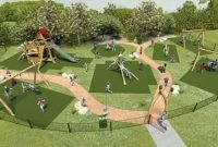Cool childrens playground design ideas for home garden14