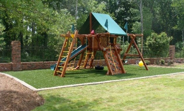 Cool childrens playground design ideas for home garden39