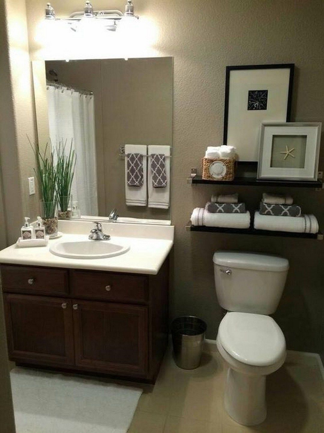 Cute Small Bathroom Decor Ideas On A Budget To Try16 ZYHOMY