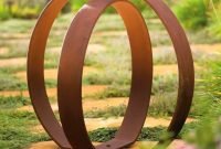 Inspiring outdoor metal design ideas for garden art you must try05