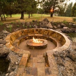 Lovely Backyard Fire Pit Ideas That Trendy Now25