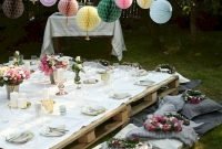 Magnificient outdoor summer decorations ideas for party43