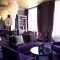 Modern living room ideas with purple color schemes04