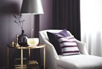 Modern living room ideas with purple color schemes05