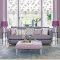 Modern living room ideas with purple color schemes18