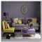 Modern living room ideas with purple color schemes22