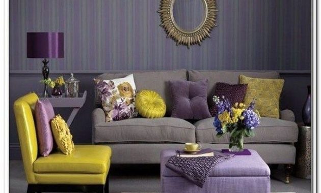 44 Modern Living Room Ideas With Purple Color Schemes