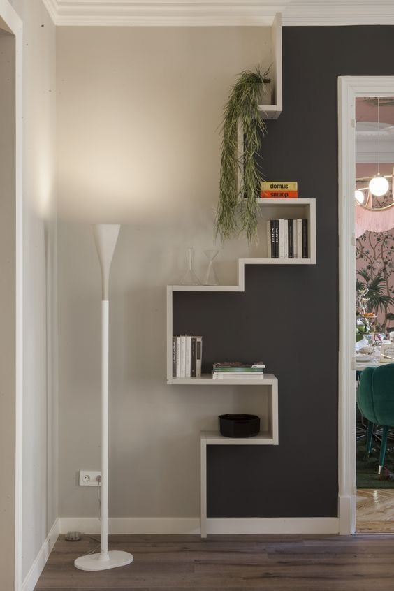 Newest Corner Shelves Design Ideas For Home Decor Looks Beautiful12