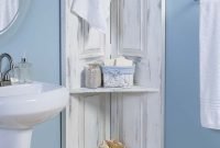Newest corner shelves design ideas for home decor looks beautiful14