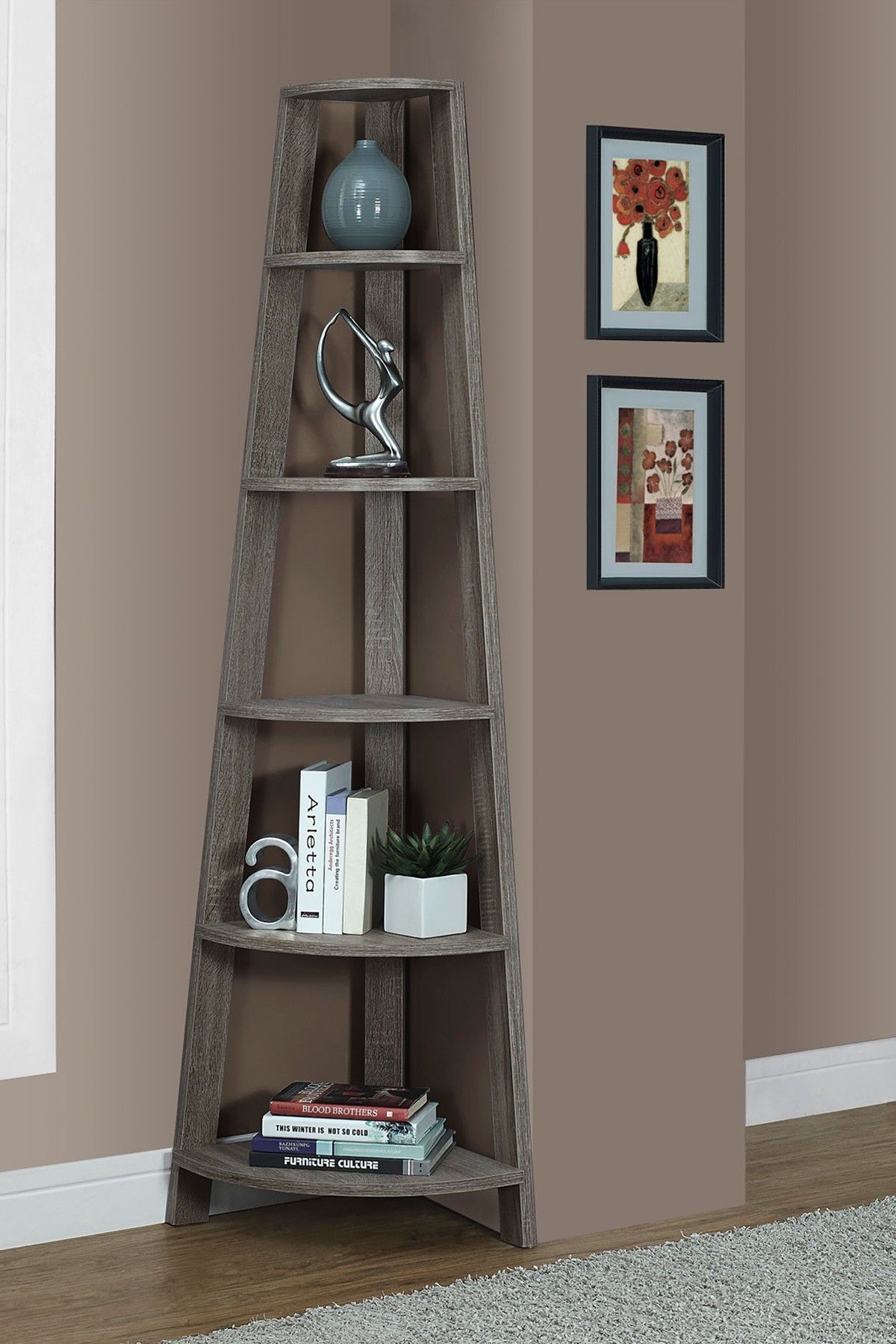Newest Corner Shelves Design Ideas For Home Decor Looks Beautiful18