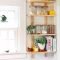 Newest corner shelves design ideas for home decor looks beautiful19