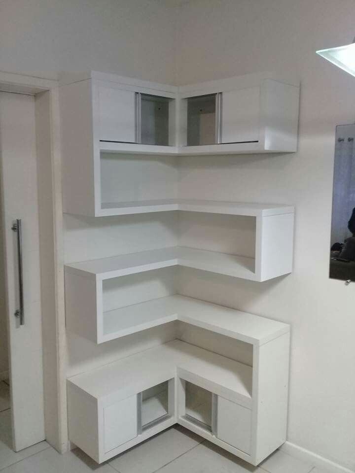 Newest Corner Shelves Design Ideas For Home Decor Looks Beautiful23